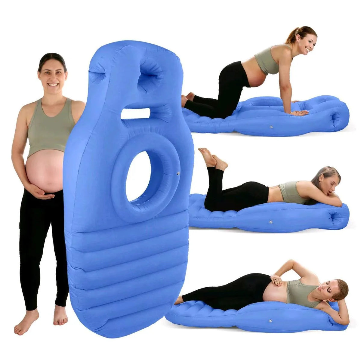 BumpNest Pregnancy Support Pillow - Blue