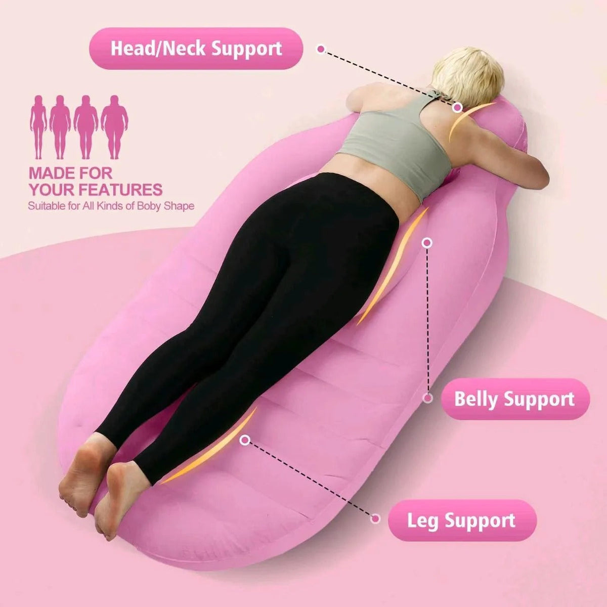 BumpNest Pregnancy Support Pillow